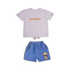 BOYS S/S 2PC KNICKER SUIT RNZS-25 12-18 M 043 Default Title - MamasJan KidsWear