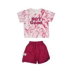 BOYS S/S 2PC KNICKER SUIT RNZS-25 18-24 M 046 Default Title - MamasJan KidsWear