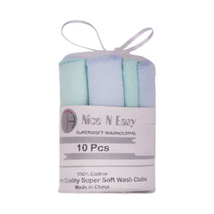 BABY FACE TOWEL 10PC PACK NICE&EASY NZS-25 786998 H.C Default Title - MamasJan KidsWear