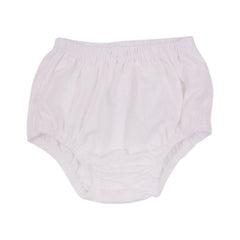 BABY BLENDED PANTY PLAIN WHITE S NZS-25 0-6 M L.J Default Title - MamasJan KidsWear