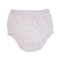 BABY BLENDED PANTY PLAIN WHITE M NZS-25 6-9 M L.J Default Title - MamasJan KidsWear