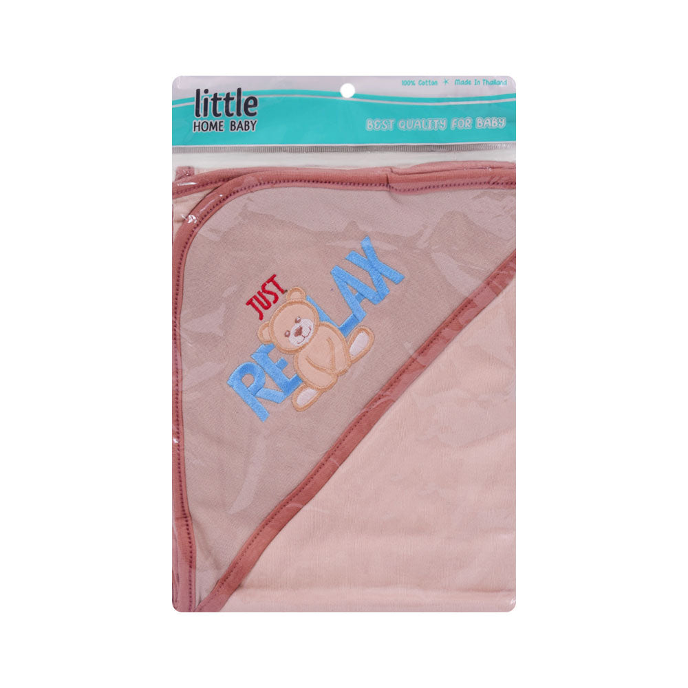 BABY COTTON WRAPPING SHEET HOODED NZS-25 PSK21 A.G Default Title - MamasJan KidsWear