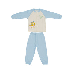 BOYS L/S 2PC PAJAMA SUIT L/W NZS-25 6-9M 26131 A.G Default Title - MamasJan KidsWear