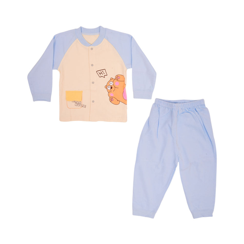 BOYS L/S 2PC PAJAMA SUIT L/W NZS-25 6-9M 22226 A.G Default Title - MamasJan KidsWear