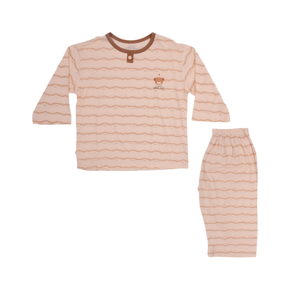 BOYS S/S 2PC SLEEPING SUIT W-SHORT IRS-25 4-5 YEAR CC-1 Default Title - MamasJan KidsWear