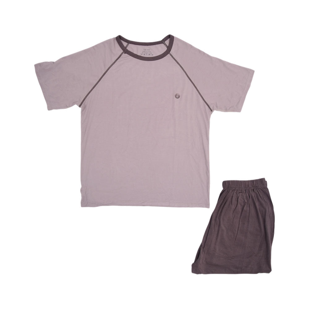 BOYS S/S 2PC SLEEPING SUIT W-SHORT IRS-25 7-8 YEAR CC-2 Default Title - MamasJan KidsWear