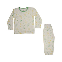 BOYS L/S 2PC SLEEPING SUIT IRS-25 4-5 YEAR CC-6 Default Title - MamasJan KidsWear