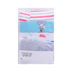 BOYS 5PC PAJAMA MAMAS & PAPAS IRS-25 12-18M SS-4 Default Title - MamasJan KidsWear