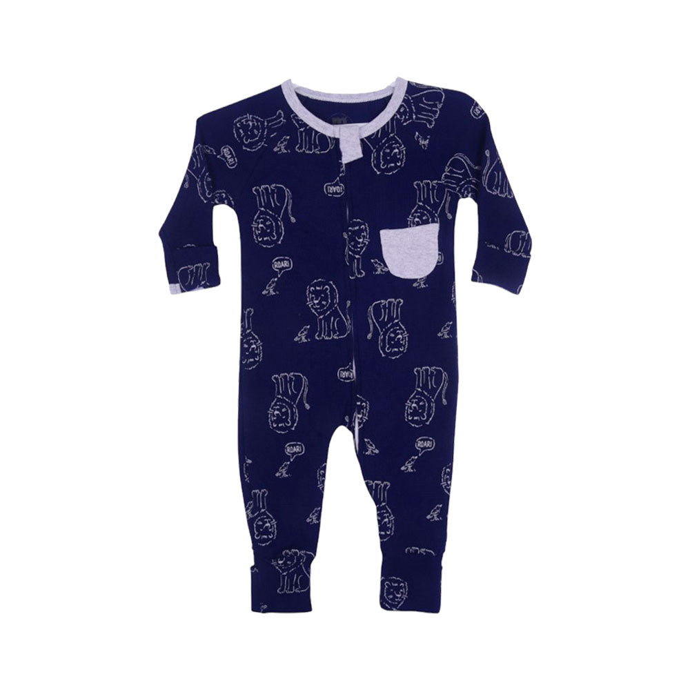 BOYS L/S ROMPER MOTHERS TREE IRS-25 9-12M SS-7 Default Title - MamasJan KidsWear