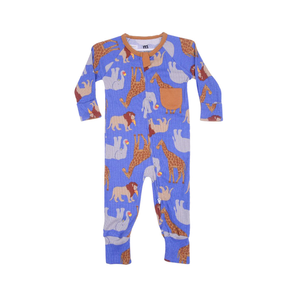 BOYS L/S ROMPER MOTHERS TREE IRS-25 18-24M SS-7 Default Title - MamasJan KidsWear