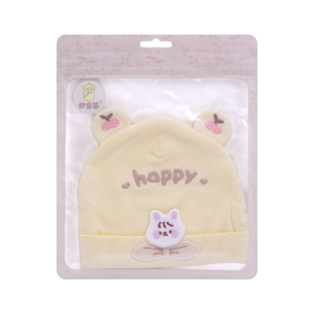 BABY ROUND CAP IRS-25 0-12M Y-2518 Default Title - MamasJan KidsWear