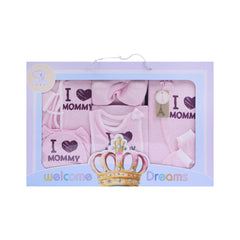 BABY 11PC GIFT SET BOX PINK IRS-25 2407 Default Title - MamasJan KidsWear