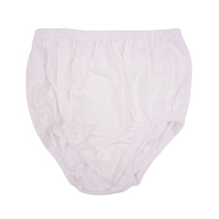 BABY BLENDED PANTY PLAIN WHITE XL NZS-25 18-24 M 009 Default Title - MamasJan KidsWear