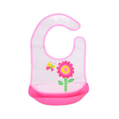 BABY PLASTIC SILICON BIB IRS-25 B-3 Default Title - MamasJan KidsWear