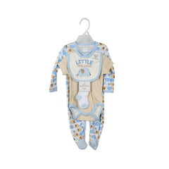 BABY 5PC GIFT SET HANGER NZW-25 3-6M S113 Default Title - MamasJan KidsWear