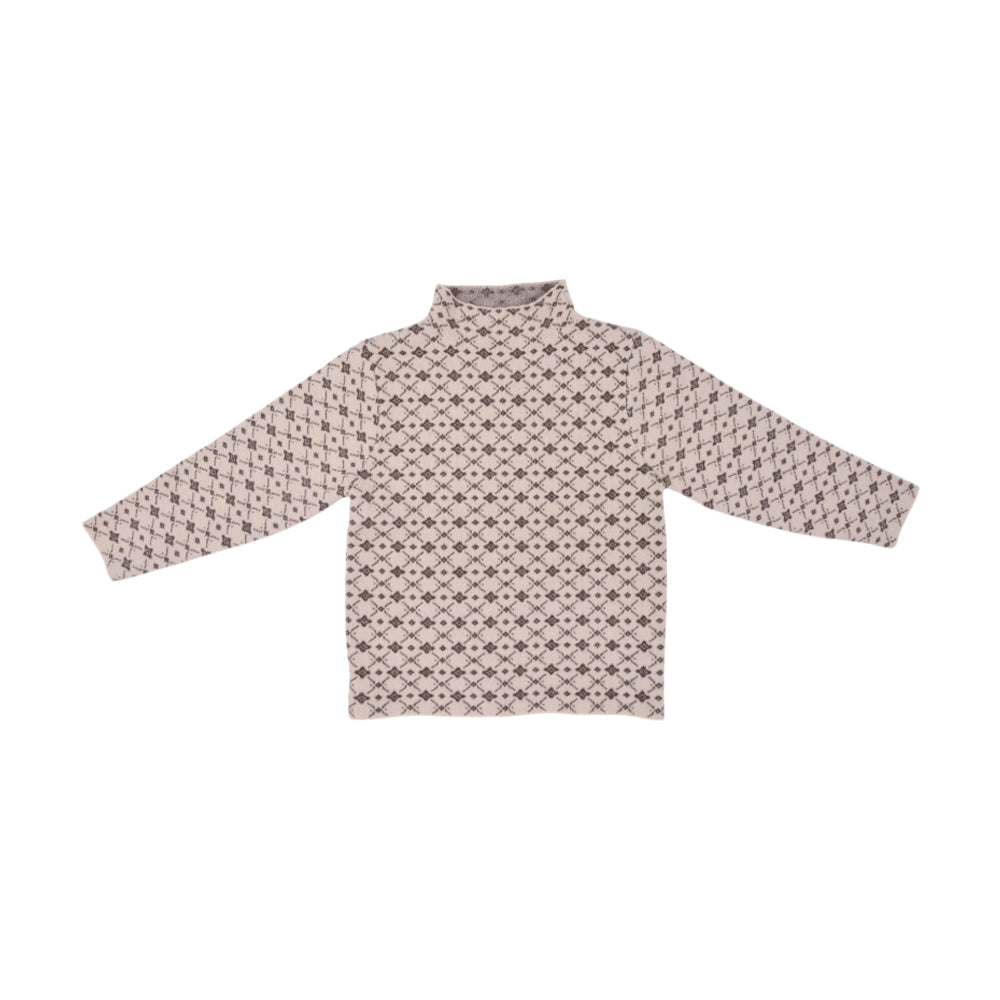 BOYS L/S HIGH NECK SWEATER NZW-25 18-24 M 0102 Default Title - MamasJan KidsWear