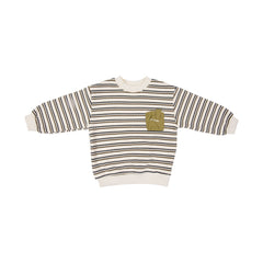 BOYS L/S SWEAT SHIRT NZW-25 4-5 YEAR 1127 Default Title - MamasJan KidsWear