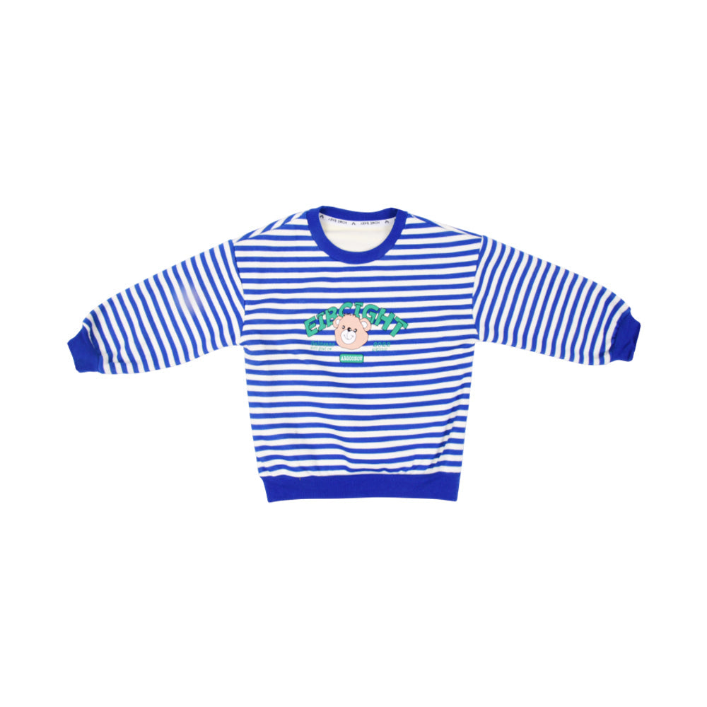 BOYS L/S SWEAT SHIRT NZW-25 4-5 YEAR 1112 Default Title - MamasJan KidsWear