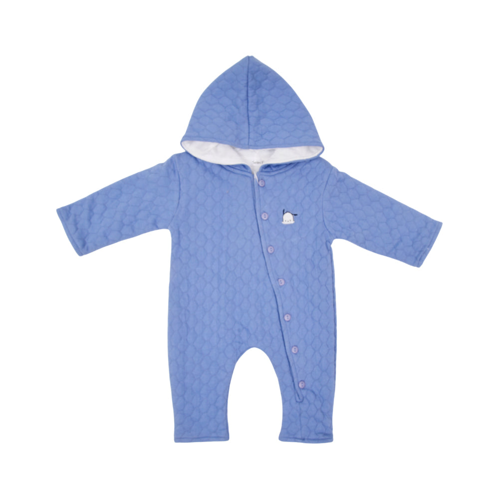 BOYS L/S ROMPER HOODED O.S.B NZW-25 9-12 M 816 Default Title - MamasJan KidsWear