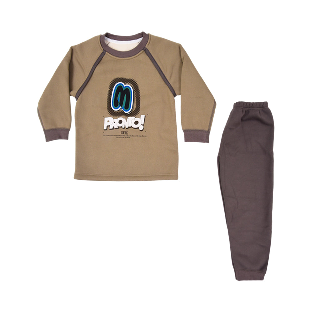 BOYS L/S 2PC TROUSER SUIT ZHW-25 3-4 YEAR 12563 I.G Default Title - MamasJan KidsWear