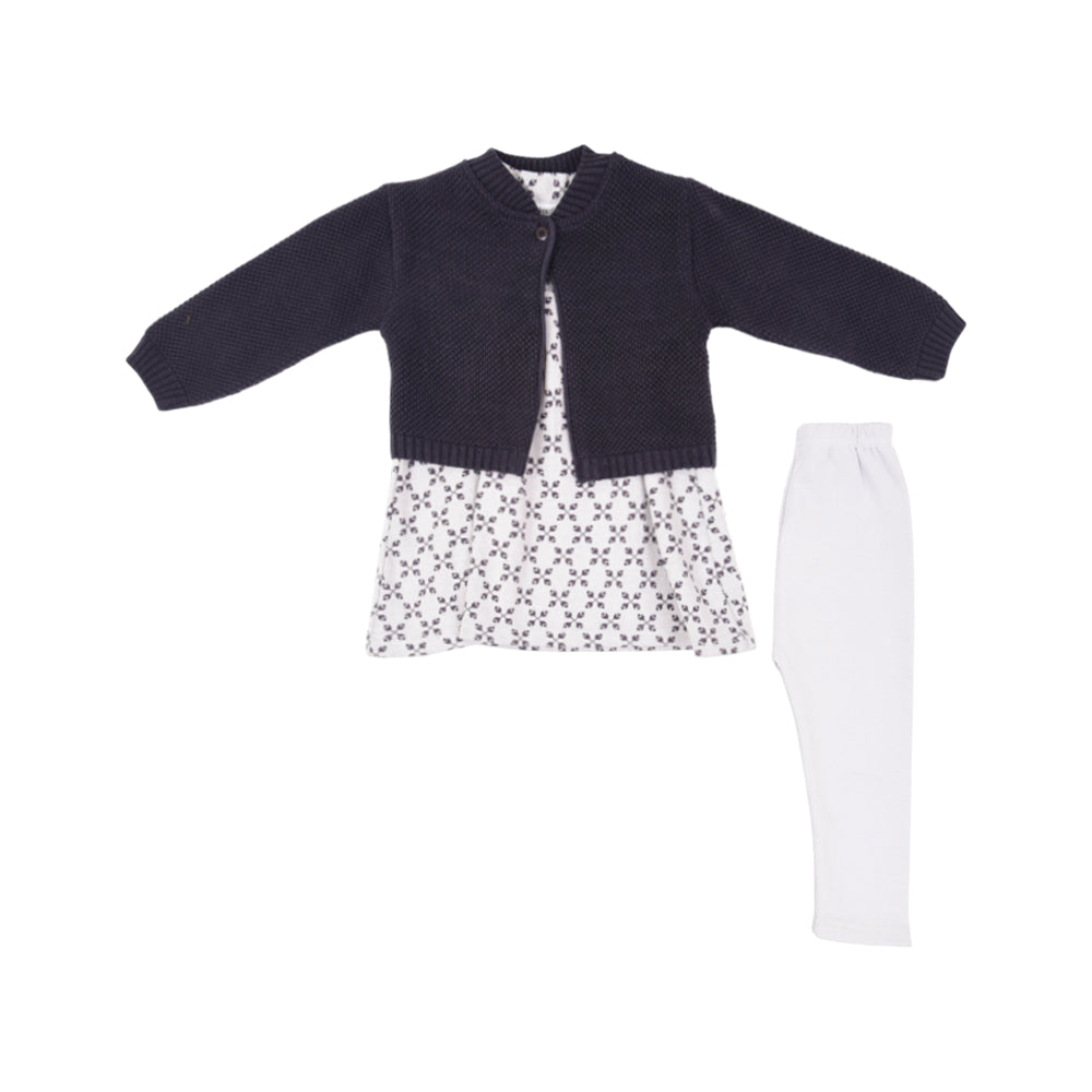 BOYS L/S 3PC PAJAMA SUIT O.S.B ZHW-25 18-24M 1026 Default Title - MamasJan KidsWear