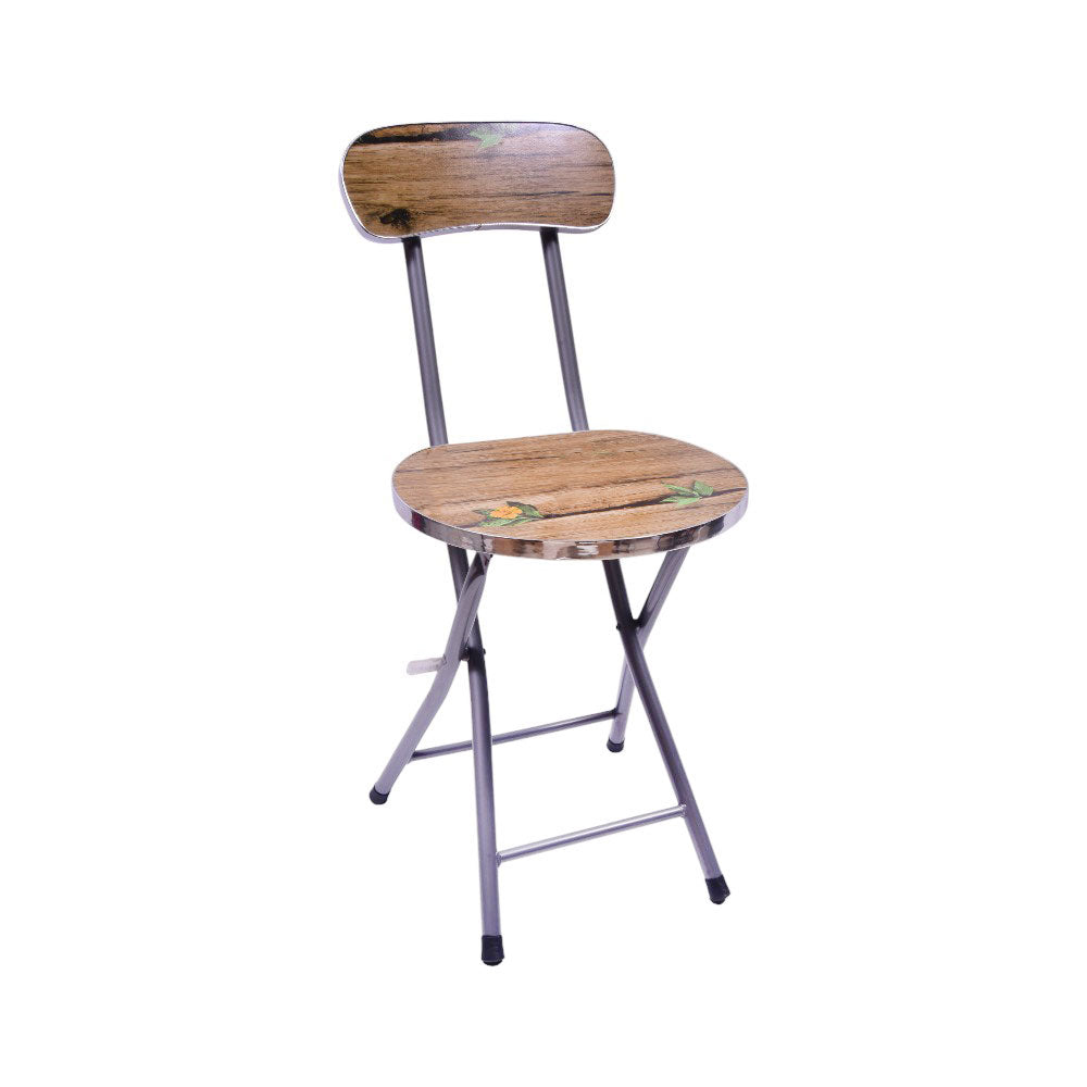 FOLDING CHAIR SILVER/KHAKI IR P300 Default Title - MamasJan Household
