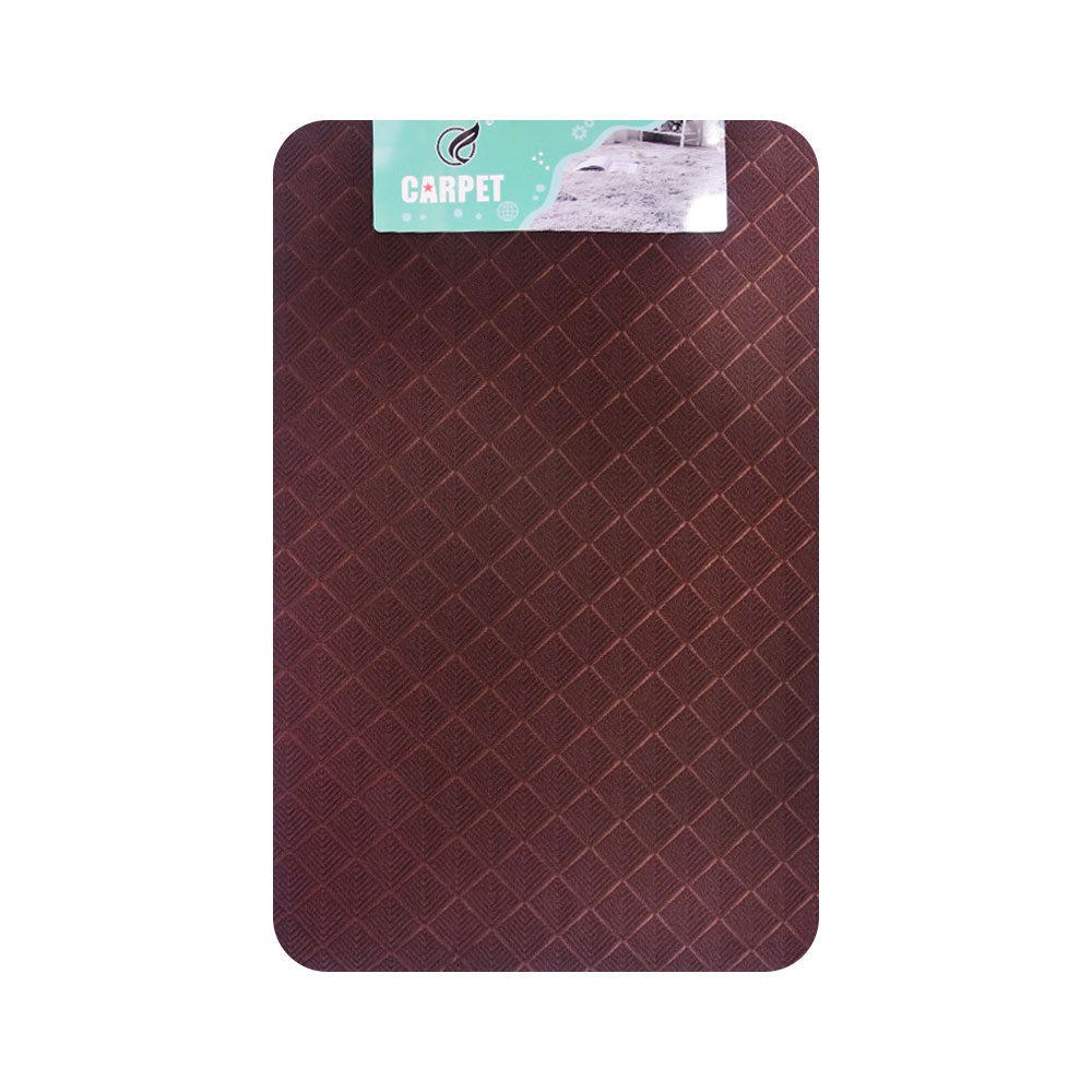 FLOOR MAT 50X80 IR BRIOWN T-12 Default Title - MamasJan Household