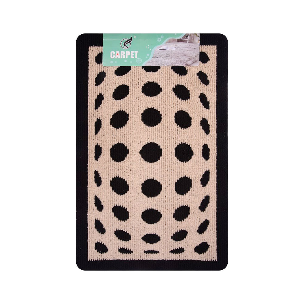 FLOOR MAT 50X80 IR BLACK T-14 Default Title - MamasJan Household