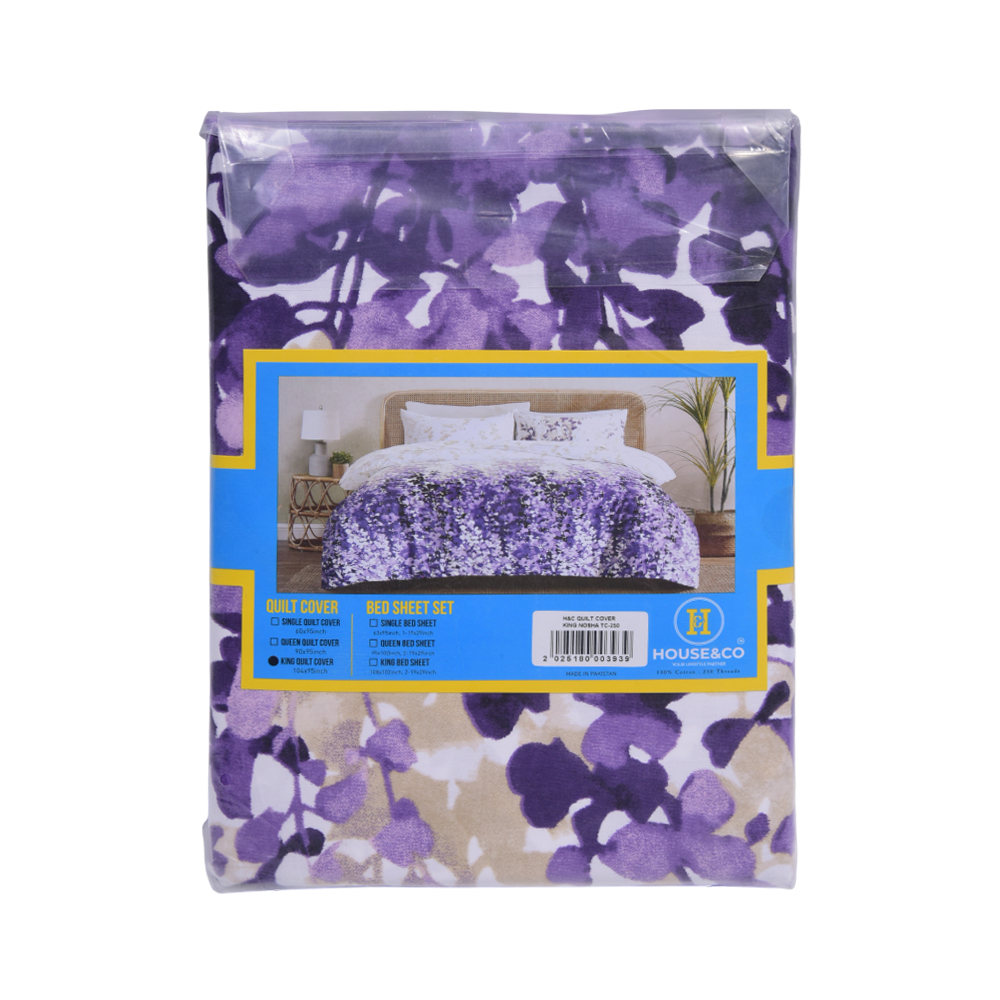 House & Co QUILT COVER KINGNOSHA TC-250 Default Title - MamasJan Household