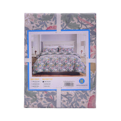 House & Co BED SHEET SINGLE COMPTON TEAL MAIN VERSION TC-200 Default Title - MamasJan Household
