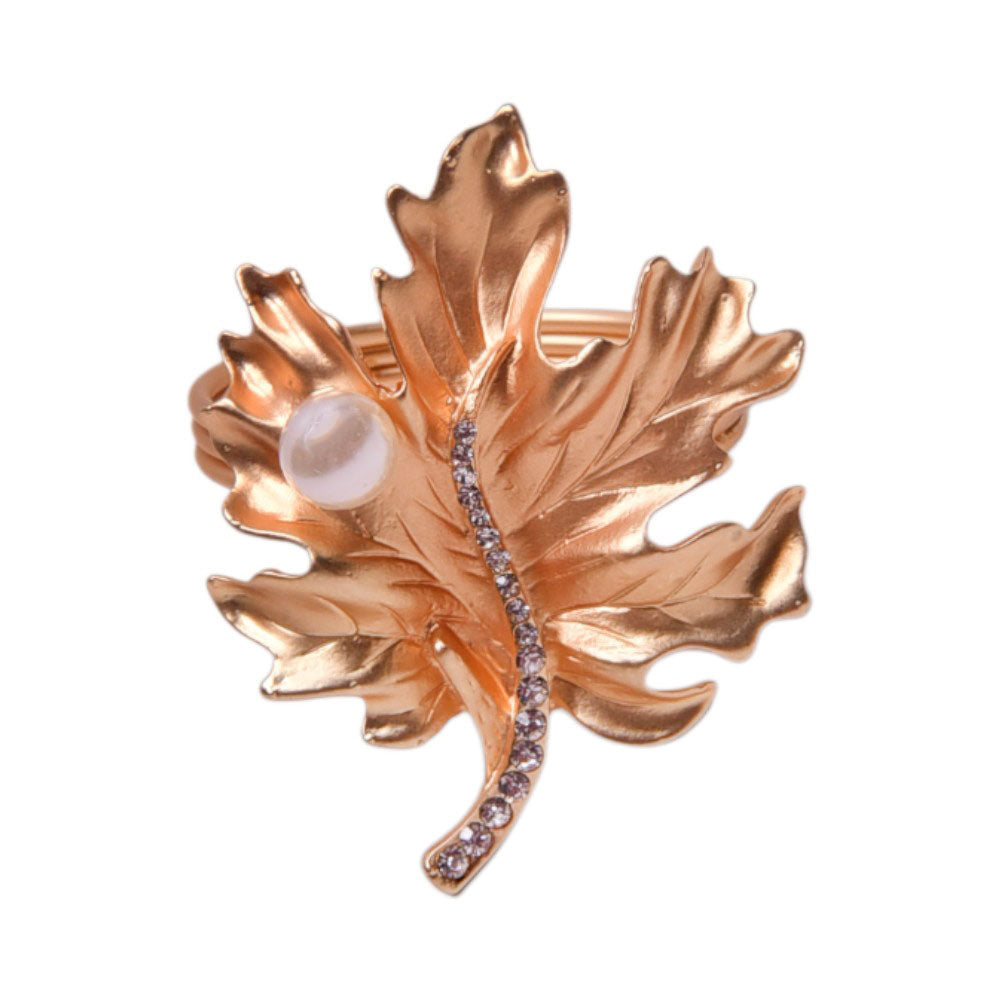 NAPKIN RING IR GOLDEN 11 Default Title - MamasJan Household