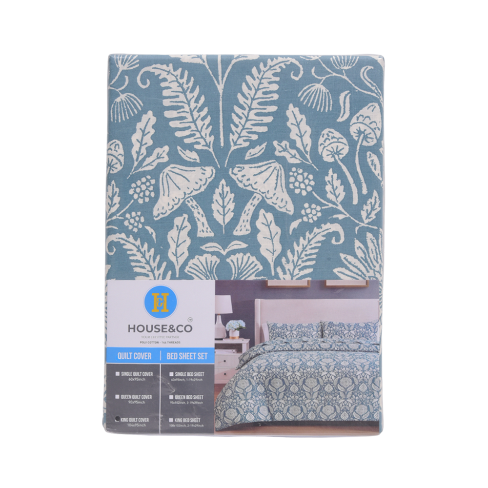 House & Co QUILT COVER KING NOSHA T-144 Default Title - MamasJan Household