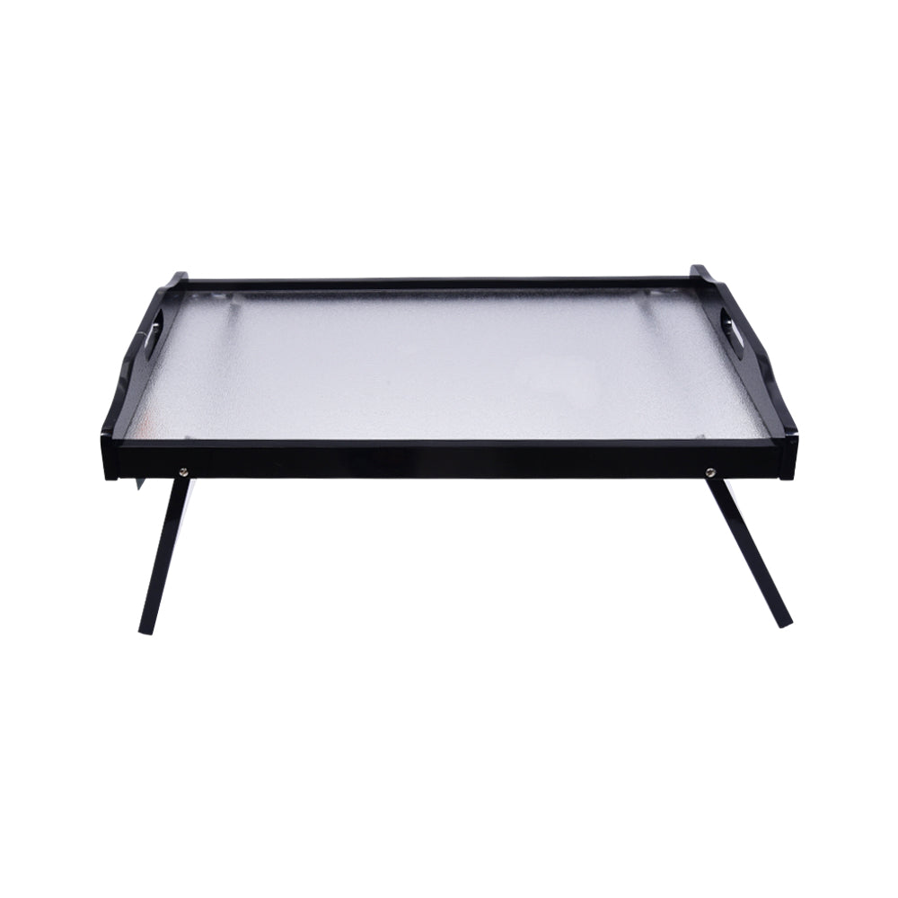 FOLDING BED TRAY ACRYLIC BLACK 00888 Default Title - MamasJan Household