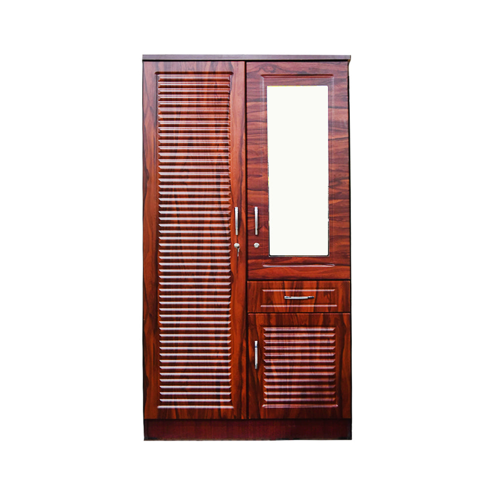 WARDROBE A+B MAHOGANY 9928 Default Title - MamasJan Household