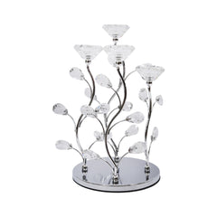 CANDLE STAND CRYSTAL SL JX348A Default Title - MamasJan Décor