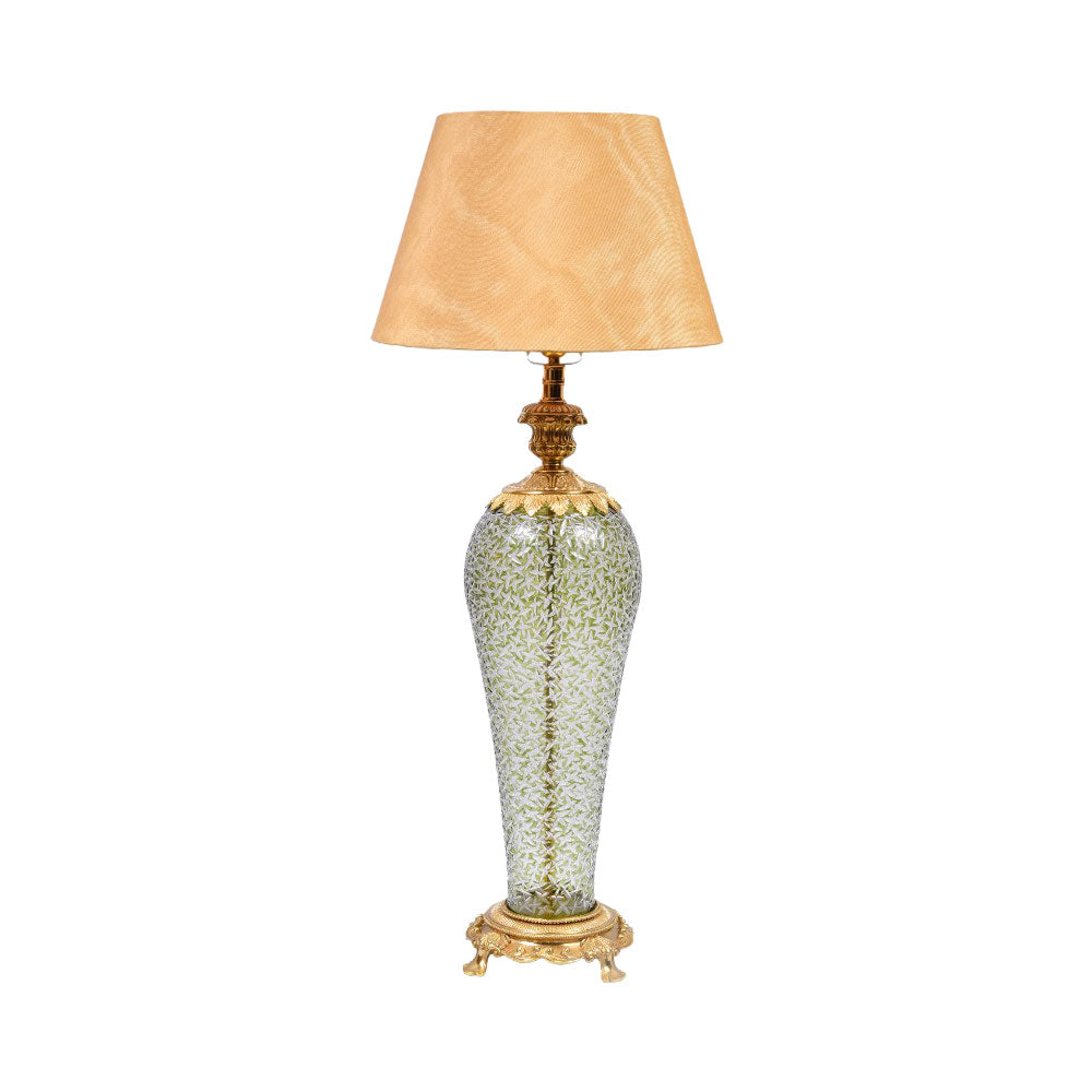 LAMP CRYSTAL BRASS IR H-L017-W C1150-A04 Default Title - MamasJan Décor