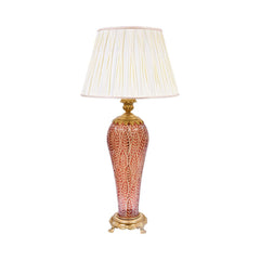 LAMP CRYSTAL BRASS IR H-L017-W C1156-C46 Default Title - MamasJan Décor
