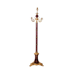 FLOOR LAMP CRYSTAL BRASS A+B IR XG03-1-W J205-B37 Default Title - MamasJan Décor