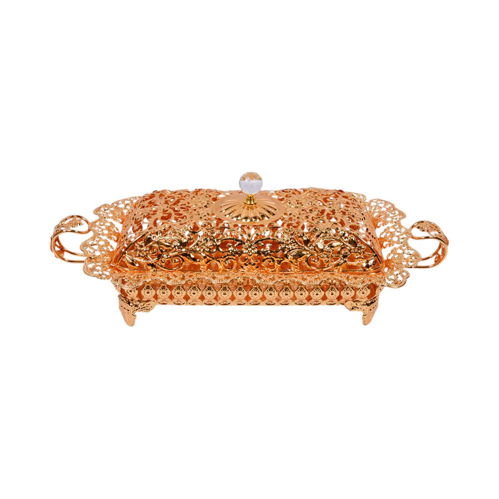 BOWL CANDY GOLDEN IR HY0528L Default Title - MamasJan Decoration