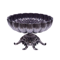 BOWL SILVER 1066YH Default Title - MamasJan Décor