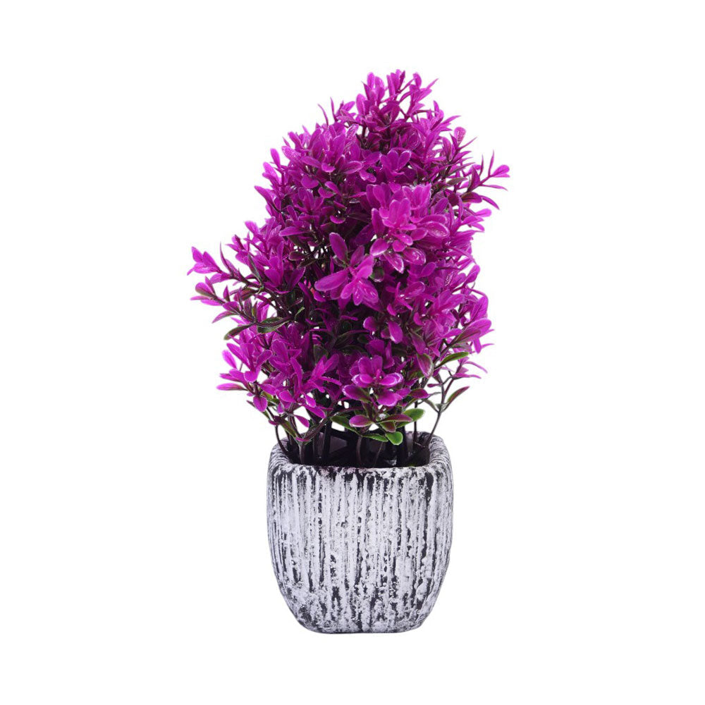 ARTIFICIAL FLOWER POT IR 6768-4 Default Title - MamasJan Decoration