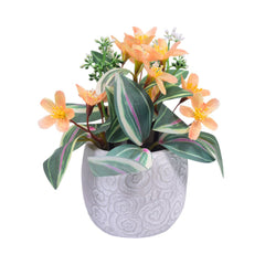 ARTIFICIAL FLOWER POT IR 6768-5 Default Title - MamasJan Decoration