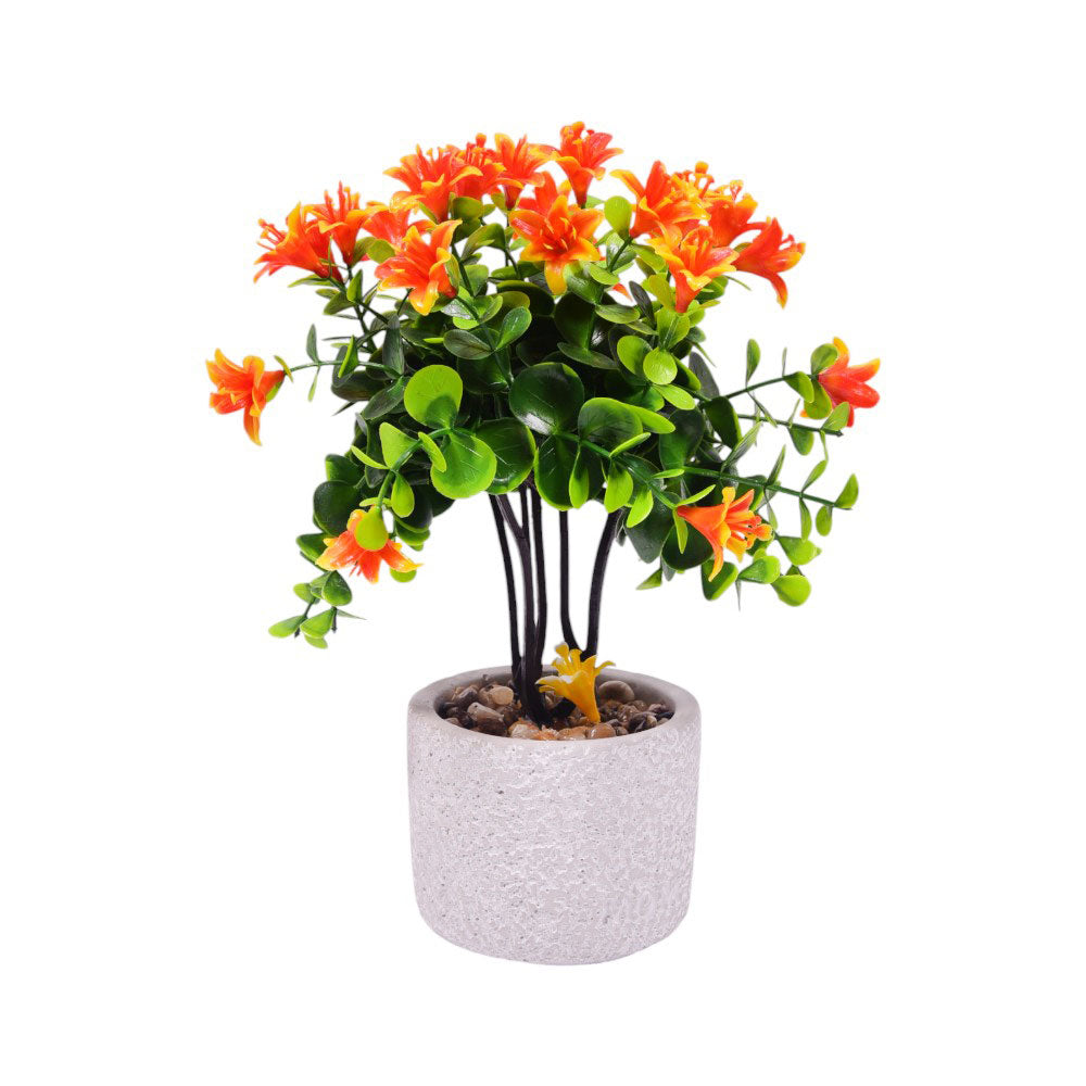 ARTIFICIAL FLOWER POT IR 6768-6 Default Title - MamasJan Decoration