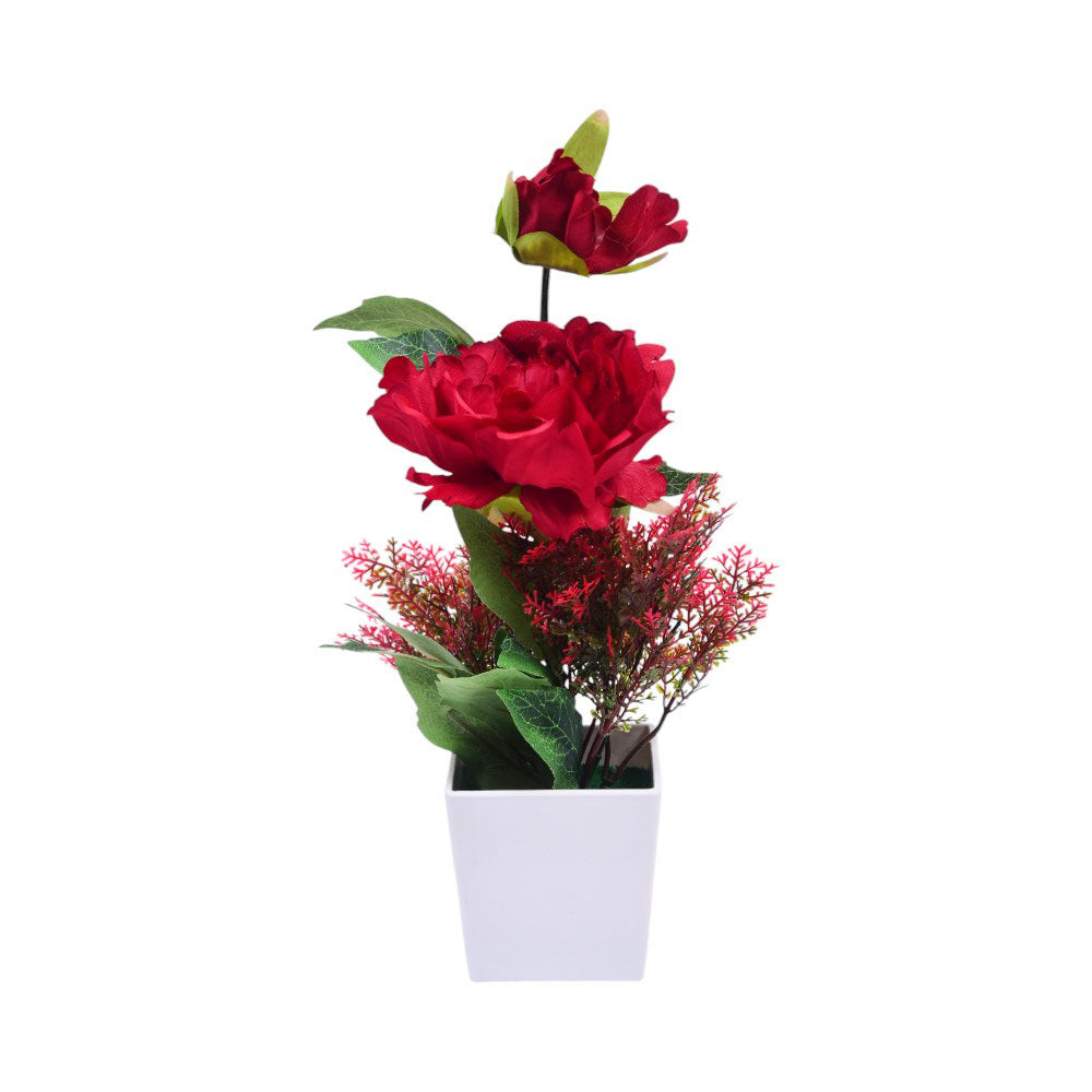 ARTIFICIAL FLOWER POT IR 6768-17 Default Title - MamasJan Decoration