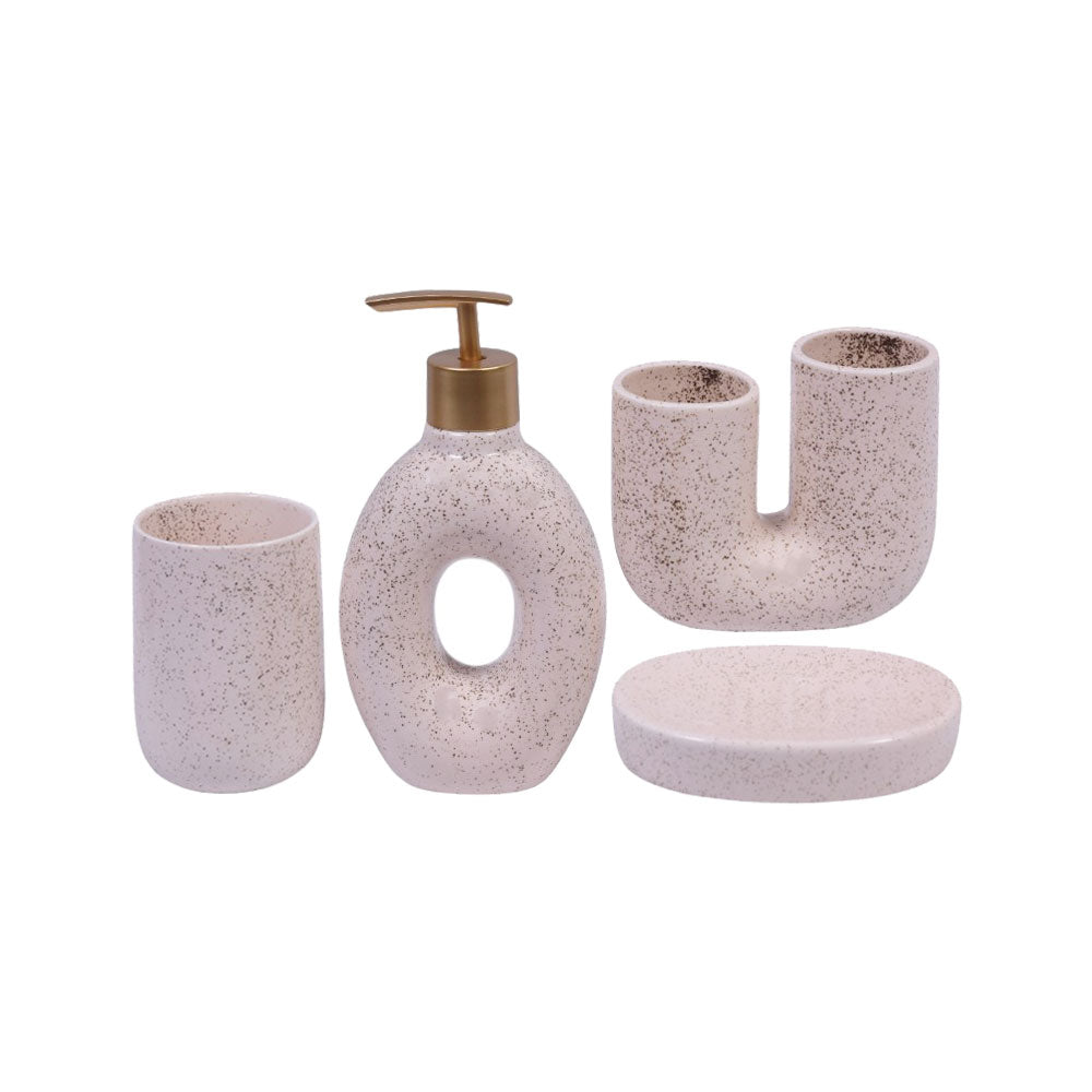 BATHROOM SET 4PC AZ-005 Default Title - MamasJan Décor