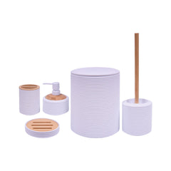 BATHROOM SET 5PC ACRYLIC IR KL9286-B Default Title - MamasJan Decoration