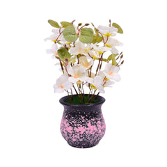 ARTIFICIAL FLOWER POT IR 0092-39 Default Title - MamasJan Decoration