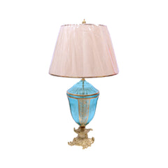 LAMP CRYSTAL BRASS IR E9-L2047-1-W JSA02-839 Default Title - MamasJan Décor