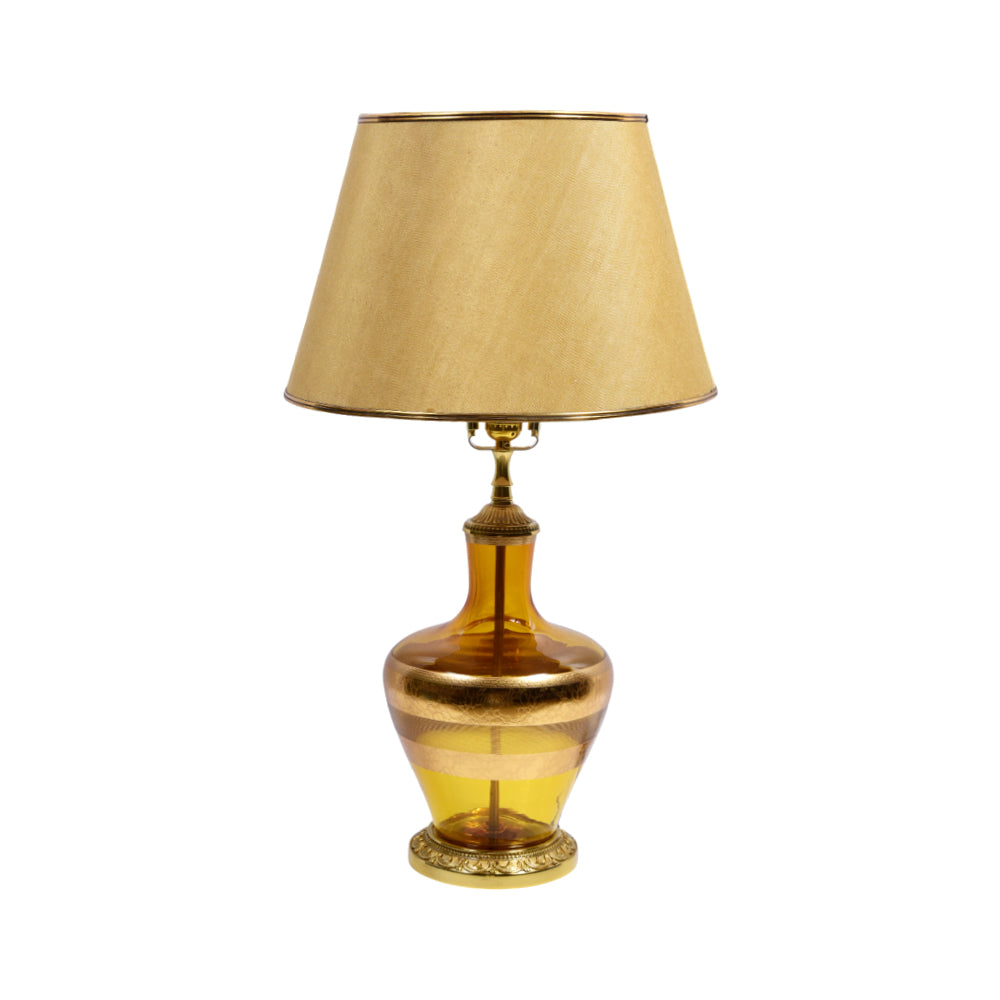 LAMP CRYSTAL BRASS IR E9-L1119-1-W JSL106A-A25 Default Title - MamasJan Décor