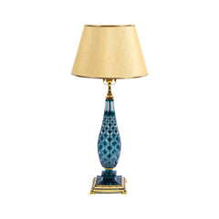 LAMP CRYSTAL BRASS IR E9-L24006-1-W JSA06-A15 Default Title - MamasJan Décor